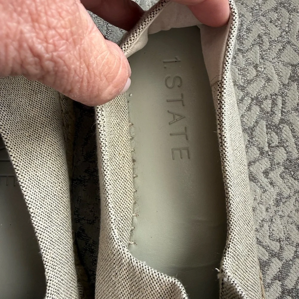1.STATE Weave Canvas Espadrille - 7.5